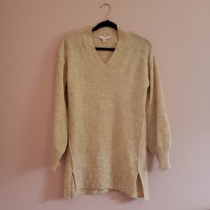 Cream sweater